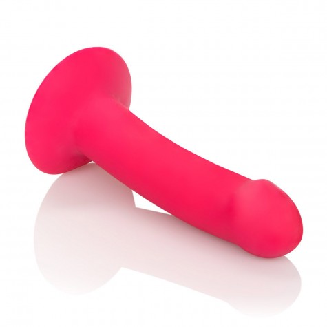 Розовый перезаряжаемый фаллоимитатор Luxe Touch-Sensitive Vibrator - 16,5 см.